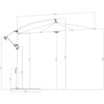 thumbnail image 2 of Parapluie en Peau de Requin Gris de 10 Pi, 2 of 2