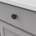 thumbnail image 5 of Hickory Hardware P3003-RI-10B 1.5 in. Dia. Bouton Rustique Raffiné&44; Fer Rustique - Pack de 10, 5 of 5