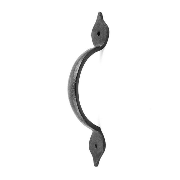 Renovator's Supply 5 1/2" Spear Tip Cast Iron Cabinet Drawer Pull Handle or Door Handle w/Hardware