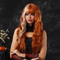 thumbnail image 1 of Peluca de Halloween para mujer, peluca de fiesta festiva, peluca sexy realista, peluca de aspecto natural para mujer, 1 of 8
