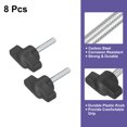 thumbnail image 3 of 8Pack Metric Carbon Steel Clamping Screw Knob T Shaped Thumb Screws M4 x 20mm, 3 of 5