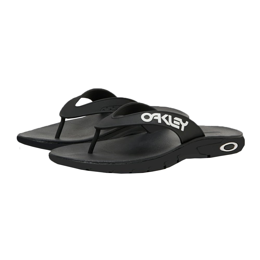 Oakley Size 10 M / B1B / Black / Flip Flop Sandals / New Men\'s Shoes Oakley Ventura Flip Flop - Cement - FOF100678-314 | Oakley® US main image 4