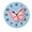 FFclock049, variant on ZXCXRQFa Wooden Clocks Flroal Plant Flowers Wildflowers Round Wall Clock Daisy Silent Non Ticking Wood Wall Clocks Battery Operated for Home Office School Decor,10 Inch