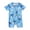Sky Blue, variant on Baby Boy Swimsuit Summer Dinosaur Prints Short Sleeve Cartoon 1 Piece Beach Swimsuit Bikini Toddler Bathing Suit Boy Dark Blue 3 Months-6 Months