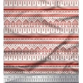 thumbnail image 1 of Soimoi Red Rayon Crepe Fabric Aztec Geometric Print Fabric by the Yard 46 Inch Wide, 1 of 3