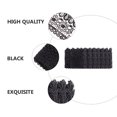 thumbnail image 3 of unbranded 1Ud Ribete De Encaje Bordado Negro Para Complementos DIY Proyectos Hechos A Mano, 3 of 6