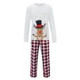 thumbnail image 3 of 2023 Ensembles de Pyjamas de Noël Assortis Imprimé Hommes Velours Shorts de Pyjama de Noël, 3 of 5