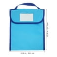 thumbnail image 3 of Students Tote Bag Large Textbook Carrier Test Paper Bag Large Capacity Tote Bag, 3 of 8