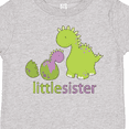 thumbnail image 4 of Inktastic Little Sister Purple Girls Toddler T-Shirt, 4 of 5