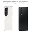 thumbnail image 4 of Back Glass Cover Replacement for Samsung Galaxy Z Fold 3 5G F926,  Phone Back  Battery Door with Camera Lens, Phone Rear Glass Cover Repair Tool Kit, 4 of 7