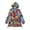 blue, variant on Luiryare Women Cardigans Floral Zipper Bomber Jacket Casual Coat Outwear
