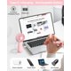 thumbnail image 4 of Mini Handheld Fan, Portable Hand Fan Personal Fan With 3 Speeds, Travel Fan Silent Table Desk Personal Fan, 4 of 5
