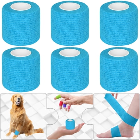 Reliable Self-Adhesive Bandage Wrap - Strong Cohesion That Stays Put Without Skin Irritatio