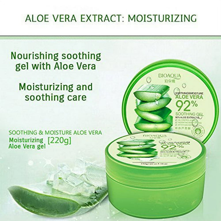 BIOAQUA 92 Aloe Vera Extracts Hydrating Acne Spot Removing Face