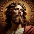 thumbnail image 1 of Image de Jésus Christ - Peinture Diamant DIY, 1 of 6