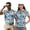 Hibiscus, variant on Uorisanigo Leaf Couple Matching Outfit Golf Shirts for Men Women Short Sleeve 1/4 Zip Up Quick Dry Summer Tennis Shirts Size S Lightweight Casual Collared Athletic Tops