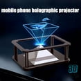 thumbnail image 4 of 3D Holographic Display Stand Projector Mobile Phone Hologram Brackets E5M7, 4 of 8