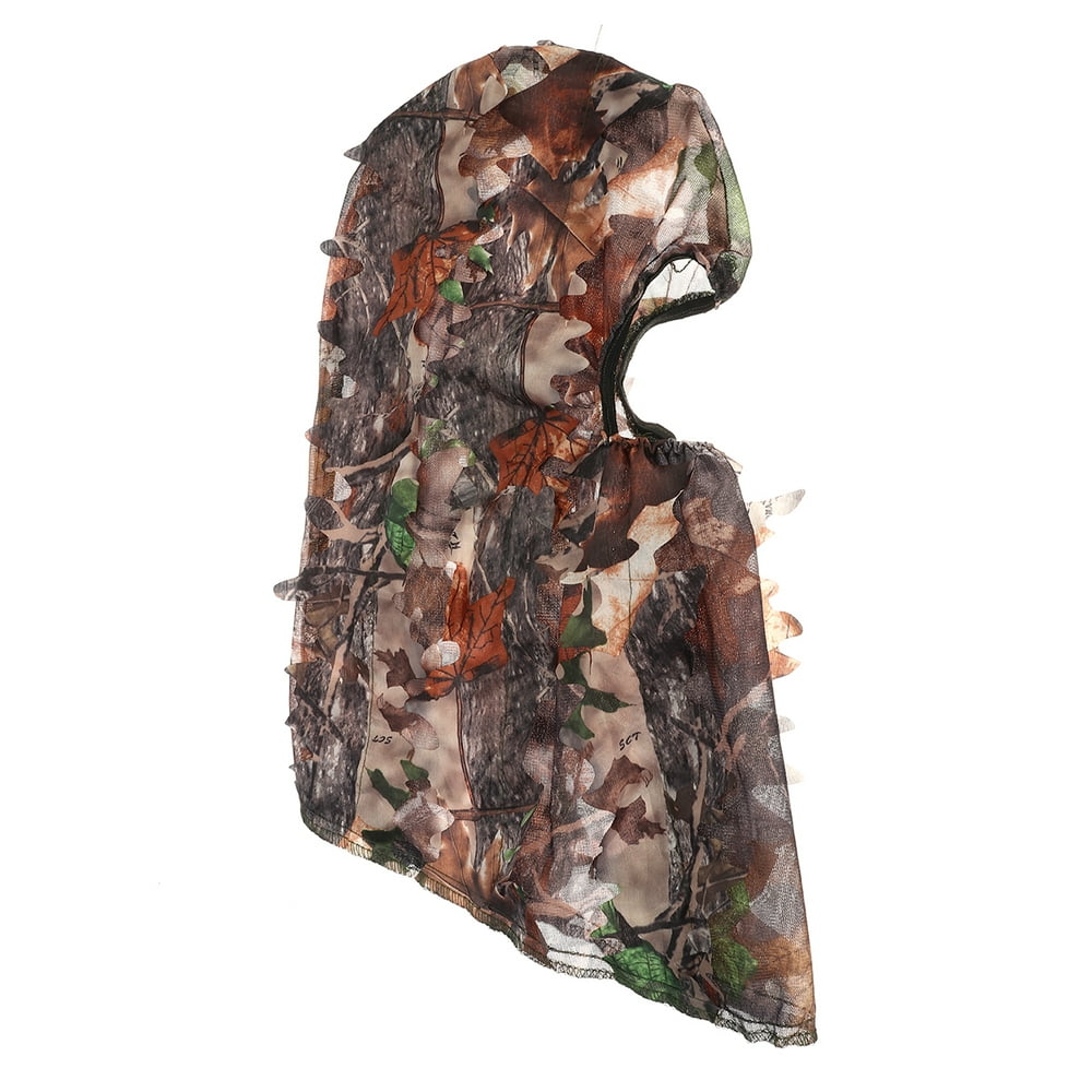 3D Leaf Suit Camouflage Stereo Turkey Hunting Shooting Hat Camo Full