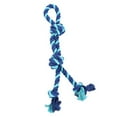 thumbnail image 1 of Dog Rope Knot Toy Cotton Bite Resistant Rope Puppy Toy Puppy Chew Rope for Dog, 1 of 10