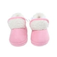 thumbnail image 2 of Douhoow Infant Girls Boots Winter Warm Soft Sole Plush Shoes Baby Cute Non Slip Shoes 0-12 Months, 2 of 7