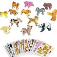 thumbnail image 1 of Education Puzzle Toy 3D Cartoon Animal Set 25 Spatial Reasoning Family Friendly Learning 25PCS, 1 of 7
