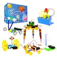 thumbnail image 1 of Robot Kit for Kids - Electronic Science Experiment Project - DIY Engineering Toy for Boys - Interactive Construction Activity, 1 of 7