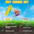 thumbnail image 3 of 50pcs 9 Inch Heavy Duty Tent Pegs Hook Stakes Light Safe Tent Stakes Canopy Stakes For Garden Outdo, 3 of 5