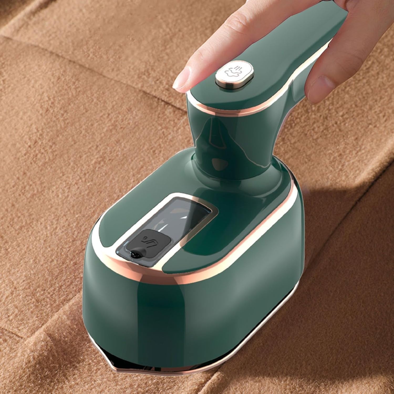 Uuiauoio Portable Handheld Garment Steam Iron, 1000w Handheld Steam Iron Travel for Clothes, Clothing Irons for College Dorm Home Sewing, Portable Travel Steam