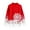 #0125-Red, variant on Sweaters for Women Christmas Snowflake Gift Print Knitted Long Sleeve Sweater Casual LooseCrew Neck Top Pullover Funny T ops
