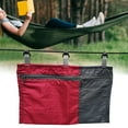 thumbnail image 4 of ZCKK Hammock Organizer Bag Zipper Closure Large Capacity Small Items Storage Container Camping Accessories, 4 of 8