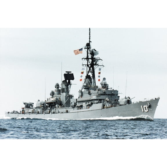 24x36 gallery poster, USS Sampson (DDG-10)