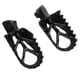 thumbnail image 5 of 1 par de reposapiés negros antideslizantes de aleación de acero para motocicletas de 50 cc, 70 cc, 90 cc, 110 cc y 125 cc, para motocross y dirtbike., 5 of 14