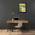 thumbnail image 3 of Unknown 19x24 Black Modern Framed Museum Art Print Titled - Man Relaxing and Reading the Paper, 3 of 4