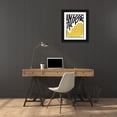 thumbnail image 3 of Vess, June Erica 25x32 Black Ornate Wood Framed with Double Matting Museum Art Print Titled - Color Block Maze III, 3 of 4