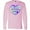 AD-Pink, variant on Inktastic Jesus Loves Me Long Sleeve T-Shirt
