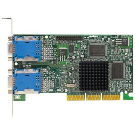 Matrox Graphics G45x4quad-bf Monitor Series G450 X4 - Graphics Card - Mga G450 - Pci - 128 Mb Ddr Sdram. Rohs