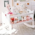 thumbnail image 4 of Sophia's High-End Baby Doll Rocking Cradle for 15" Dolls, White, 4 of 6