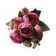 thumbnail image 2 of 2 Hermosas Flores Artificiales de Seda Falsa para Boda, San Valentín, Decoración Nupcial., 2 of 7