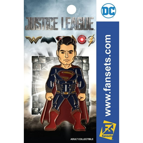 DC Comics Justice League MOVIE SUPERMAN Licensed FanSets Pin MicroJustice