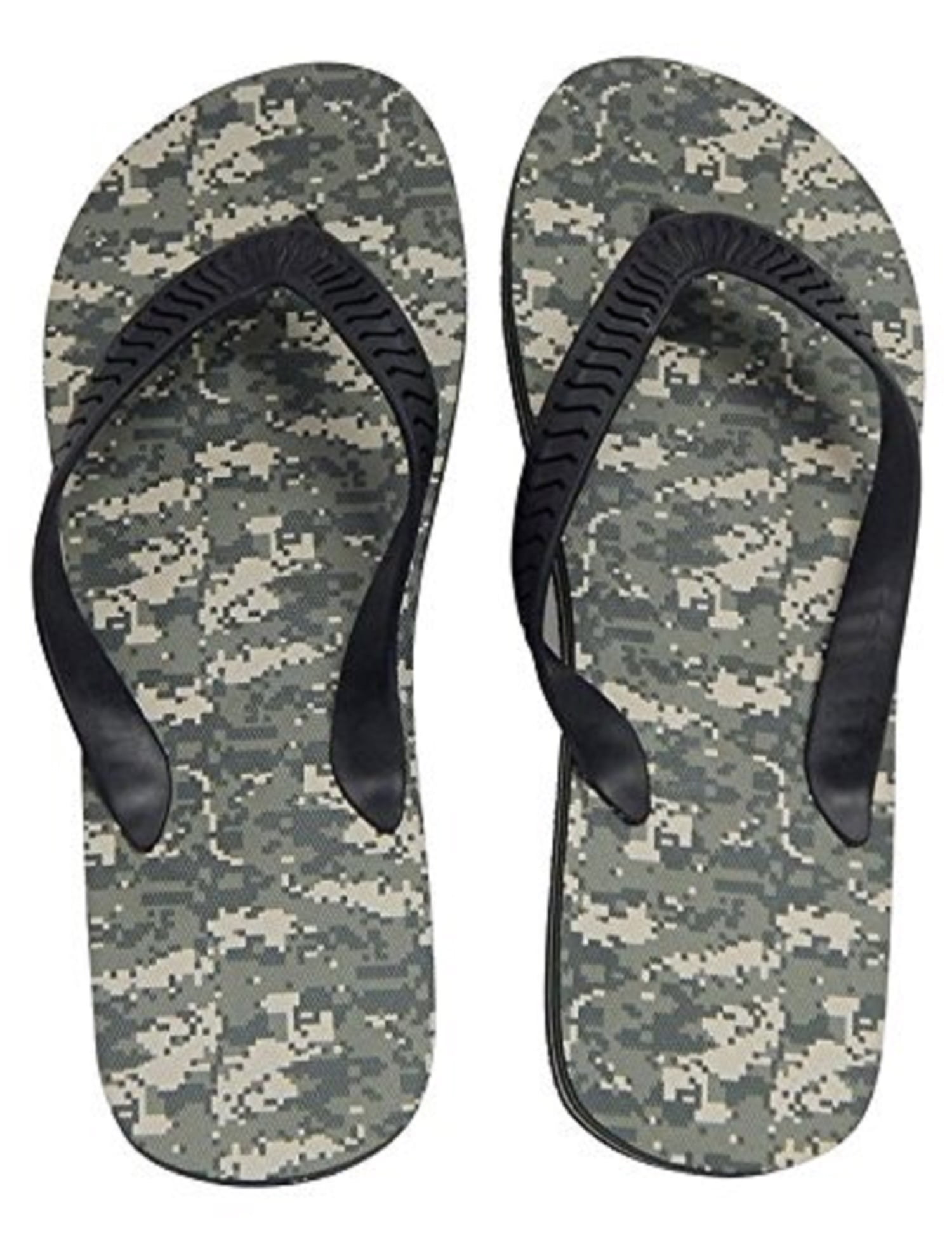 camouflage sandals