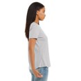thumbnail image 3 of Ladies' Relaxed Jersey Short-Sleeve T-Shirt - SOLID ATHLTC GRY - 2XL, 3 of 3