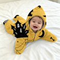 thumbnail image 3 of YunPes Baby Infant Starfish Onesie Funny Graphic Full Coverage Open Face Jumpsuit Newborn Halloween Cute Dress-Up Holiday Photography Outfit, 3 of 5