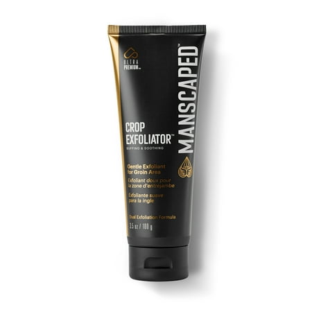 MANSCAPED® Crop Exfoliator® Gentle Groin Exfoliant Scrub to Soothe and Clear the Skin Vegan Cruelty-Free (3.5 oz)