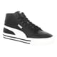 thumbnail image 4 of Tenis Puma Mujer Court Classic Vulc Mid Negro Blanco Casual multicolor 4.5 MX, 4 of 8