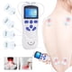 thumbnail image 1 of Máquina de electroestimulación muscular Tens, masajeador de pulso, fisioterapia, alivio del dolor con 4 parches de electrodos, 1 of 5