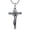 Jesus Cross Necklace-2, variant on Viking Compass Necklace Sterling Silver Runes Vegvisir Pendant Necklace Viking Map Nordic Vegvisir?Norse Jewelry Gift for Women Men