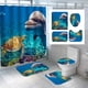 thumbnail image 2 of Labymos Serie de delfines patrón cortina de, 2 of 6