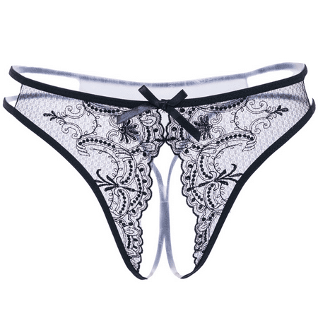 Fulorrnie Underwear for Women Plus Size G String Seamless Comfort Panty Thong Elastic Waist Breathable Panties BK2 