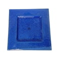 thumbnail image 2 of JUEGO 2 PLATOS CUADRADO 20CM VIDRIO AZUL PRINZ PRINZ, 2 of 2