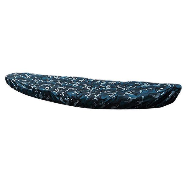 ZHAOCHENG Funda protectora antipolvo para kayak o canoa de 2,1 a 6,5 m, resistente al agua y a los rayos UV, para botes de pesca, kayaks y canoas de 8 tamaños, camuflaje oceánico, 300 a 650 cm